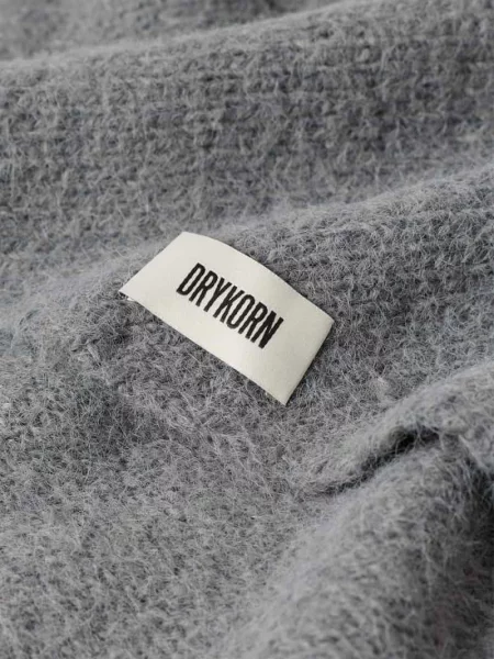 Chusta trójkątna z dodatkiem wełny Drykorn