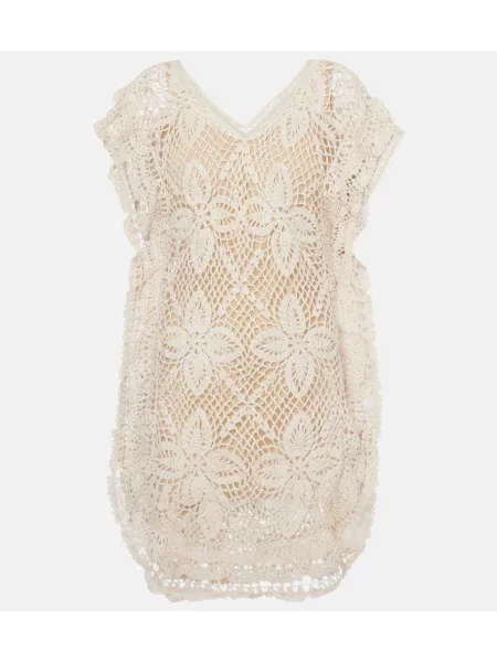 Oblekové šaty Anna Kosturova béžová