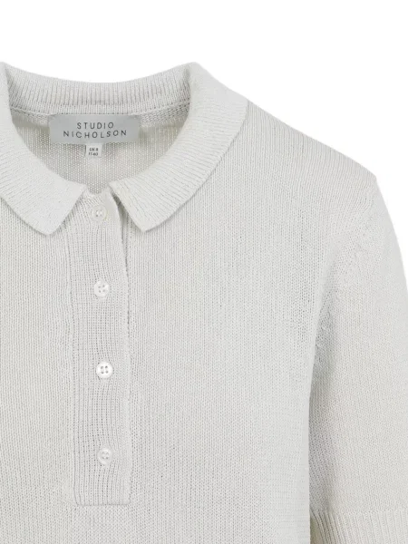 Tricou polo Studio Nicholson gri