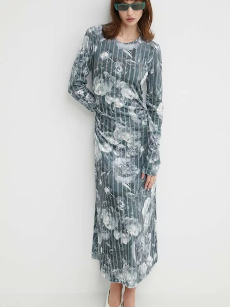 Stine Goya rochie midi evazati