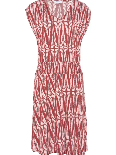 LASCANA Rochie de seară roșu alb