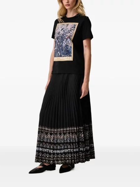 Tricou Munthe cu imagine negru