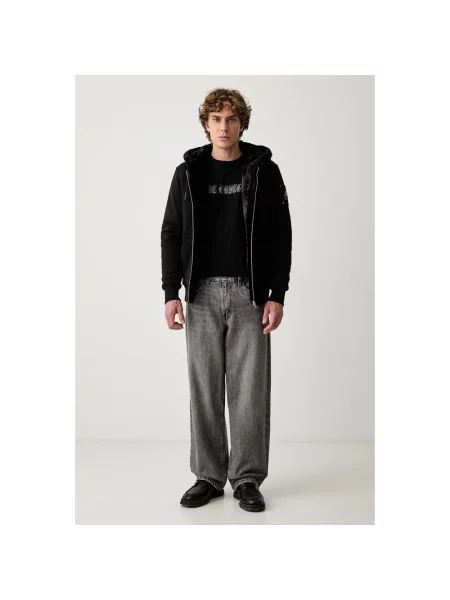 Bluza z kapturem Moose Knuckles z kapturem klasyczna czarna
