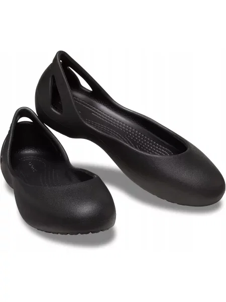 Baleriny Crocs Kadee Flat czarne