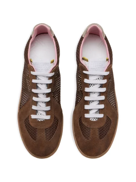 Szarvasbőr sneaker Maison Margiela barna