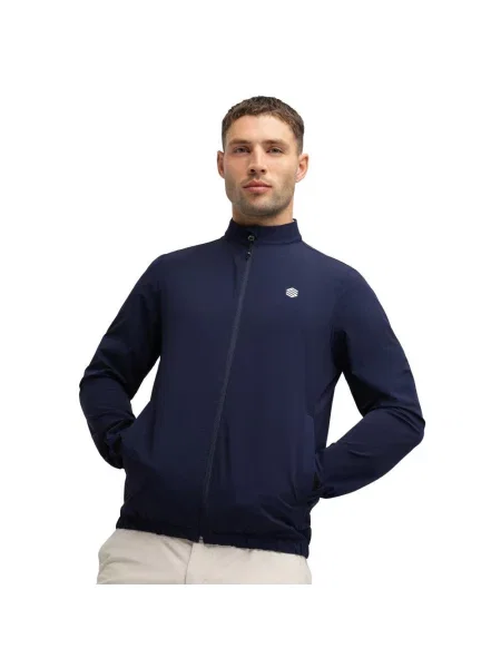 Golfowa kurtka przeciwdeszczowa Siroko Muirfield Navy niebieska