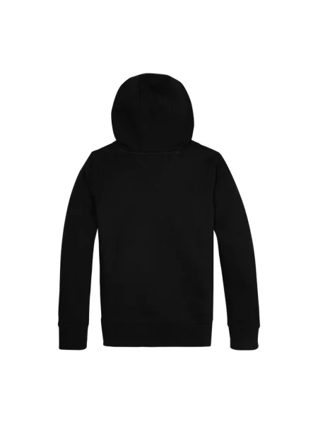 Bluza z kapturem Tommy Hilfiger z kapturem czarna