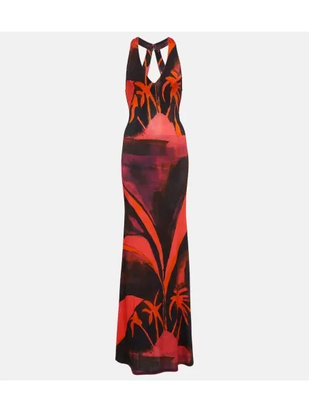 Maksi sukienka maxi Louisa Ballou z dżerseju garniturowa