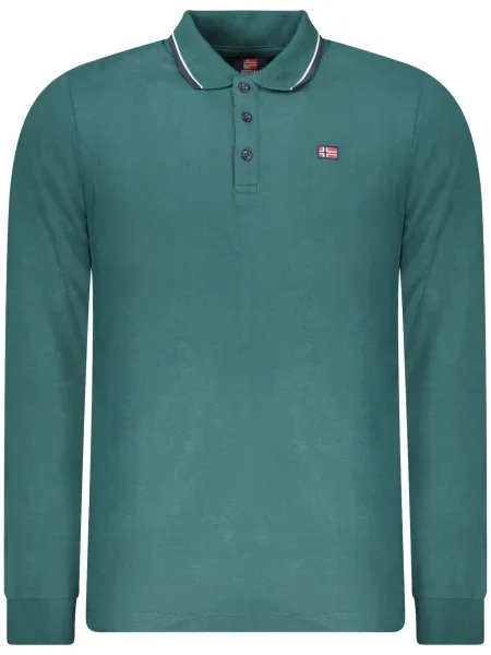 Polo majica Norway 1963 z dolgimi rokavi zelena