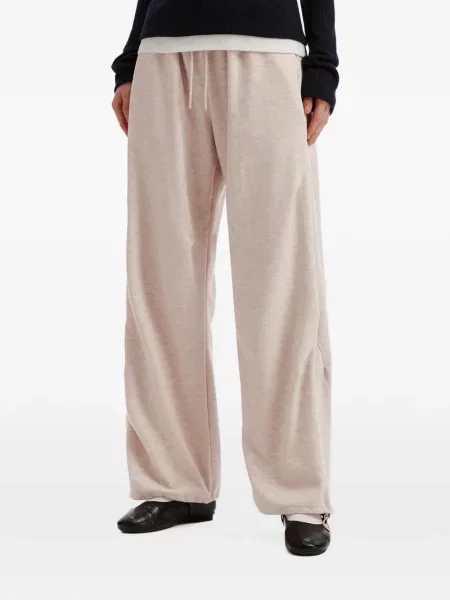 Pantaloni B+ab alergare cu cordon roz