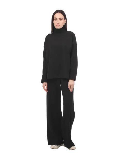 Кофти та светри FloveTouch вовна/поліестер чорний