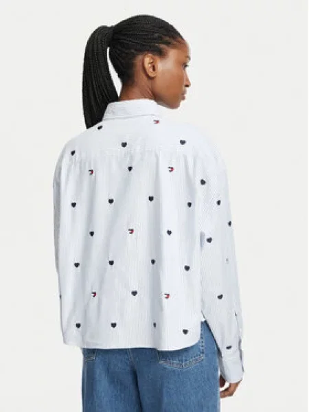 Tommy Jeans Ing Critter  Oversize világoskék