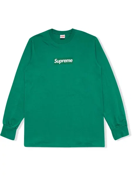 Lung tricou Supreme cu autograf verde