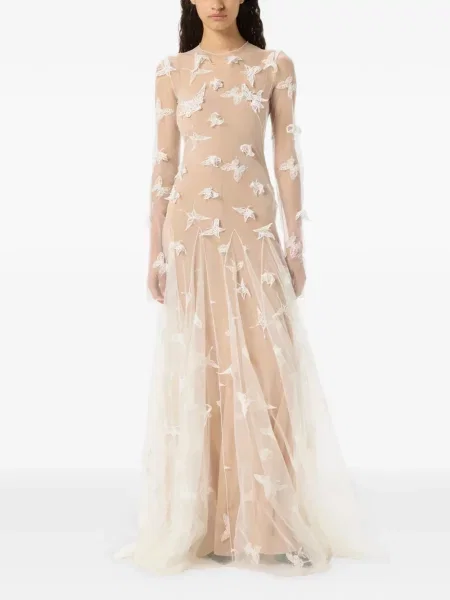 Rochie maxi Blumarine cu aplicații