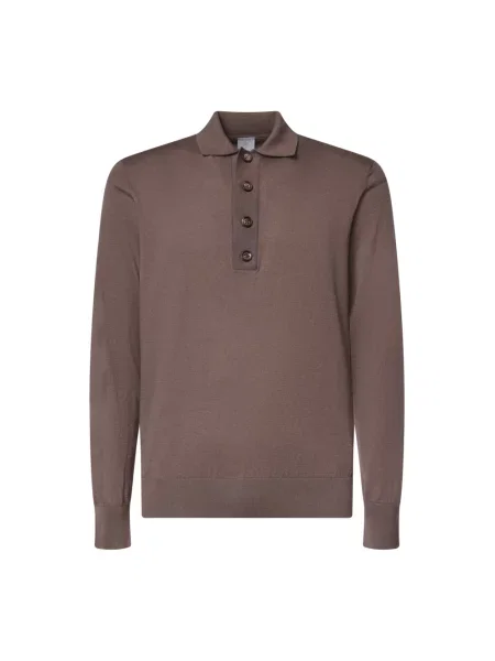 Sweter Eleventy brązowy