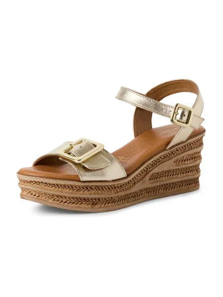 Pantofi Tamaris auriu