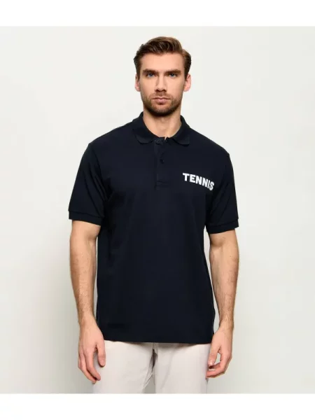 Tricou polo Lacoste clasic negru