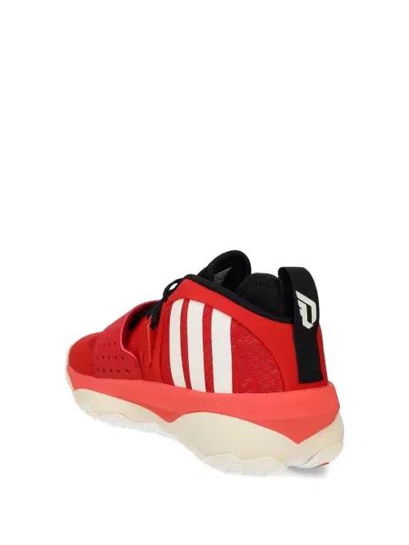 Geacă cu puf Adidas din piele de căprioară cu dungi cu glugă albastru