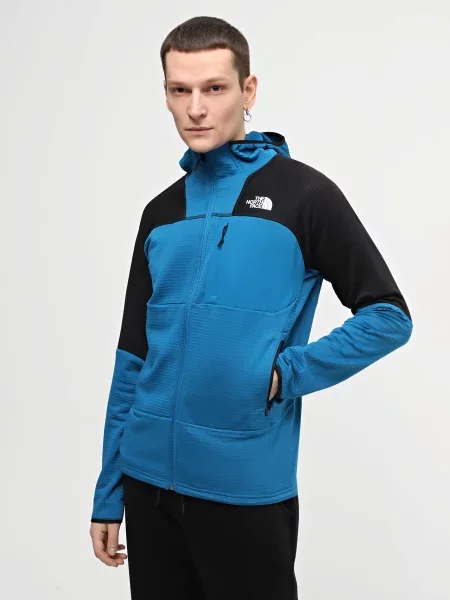 The North Face Кофта Поліестер/еластан синій