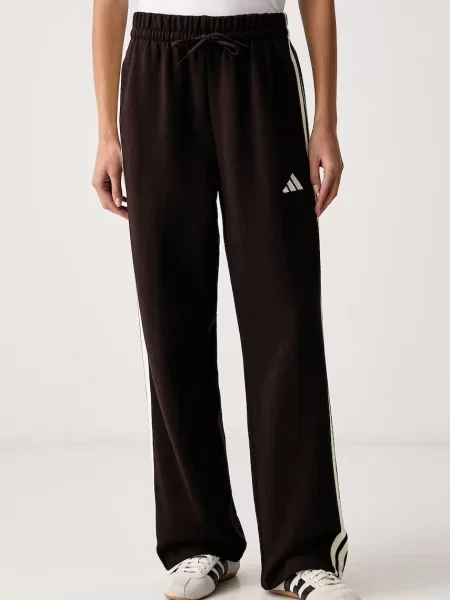 Adidas pantaloni de trening pentru femei cu Essentials alb