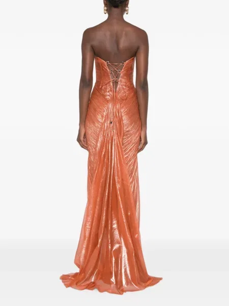 Rochie maxi Maria Lucia Hohan portocaliu