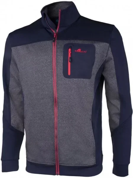 Bluza Erco Bork Niebiesko-szara Mel Blue szara