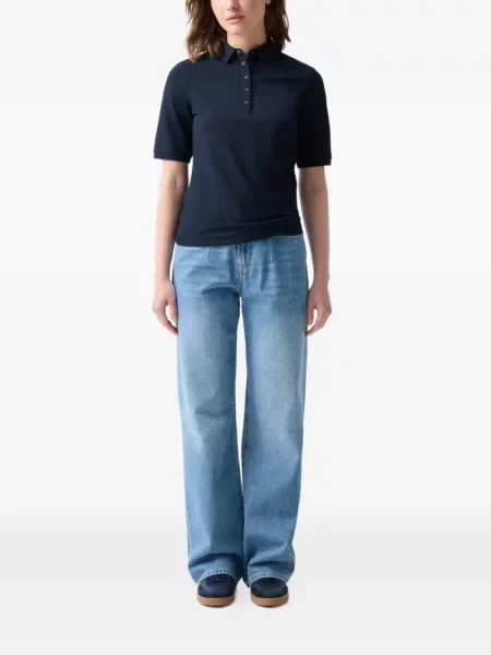 Tricou polo Bogner albastru
