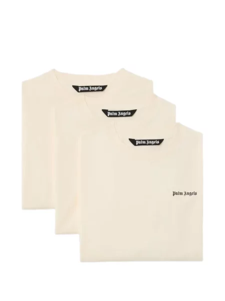 Tricou Palm Angels cu imagine maro