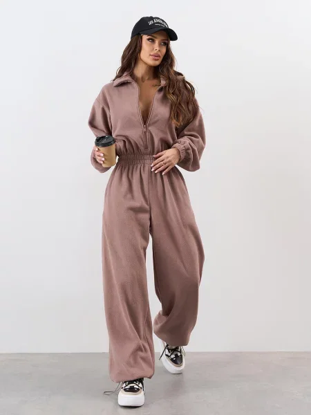 Комбінезон з утеплювачем ISSA Plus бежевий