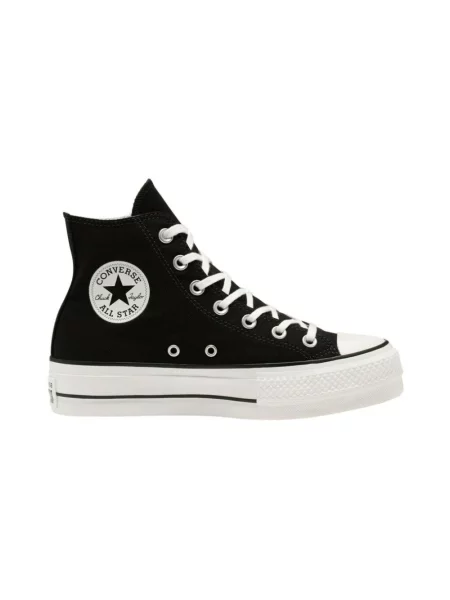 Sneakersy Converse Chuck Taylor All Star na platformie czarne