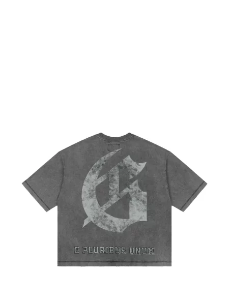 Tricou Godspeed cu imagine gri