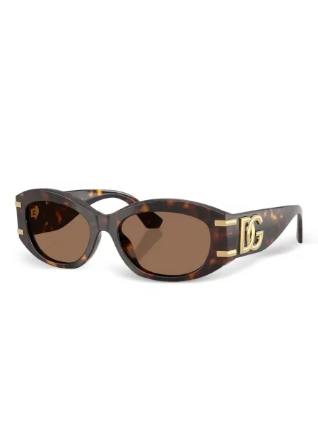 Napszemüveg Dolce & Gabbana Eyewear autogrammal barna
