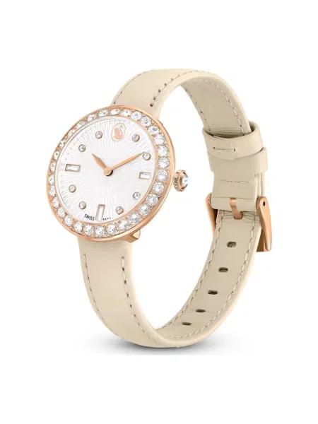 Zegarek Swarovski beżowy