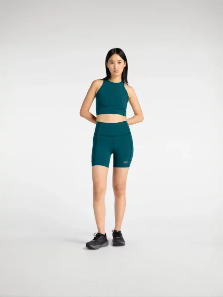 Спортивные шорты New Balance зеленые