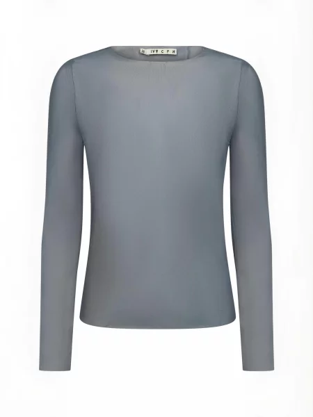 Ivy Copenhagen Tricou IVY-Toulle gri
