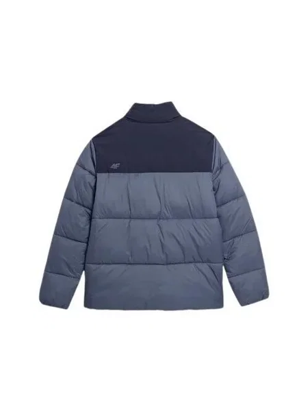 Pánska bunda 4F denim modrá