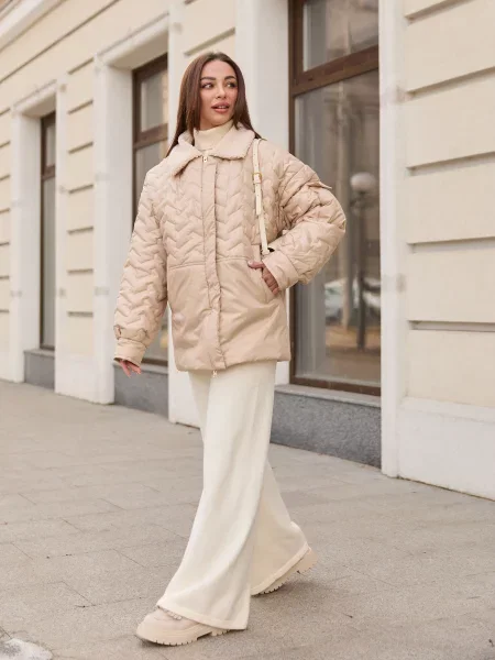 Куртки MilaNova бежевий