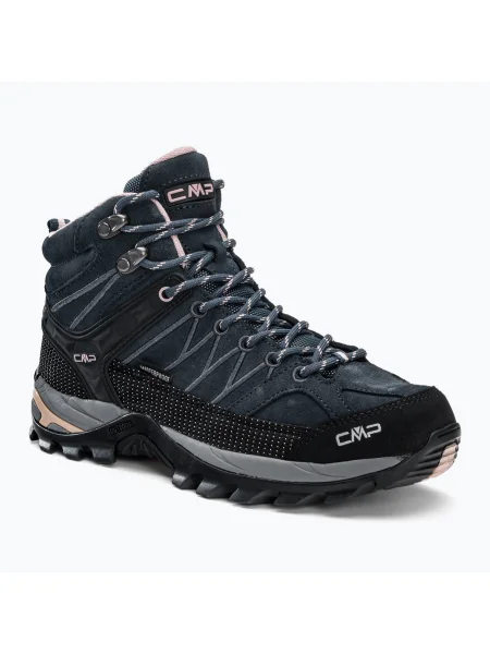 Cizme de trekking pentru femei CMP Rigel Mid marin albastru