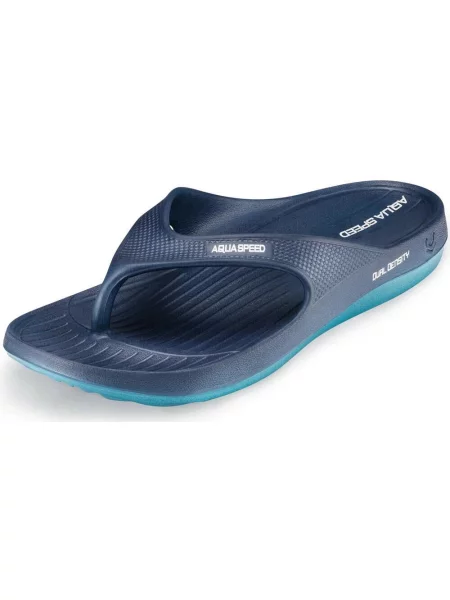 Klapki basenowe japonki Aqua Speed Alcano niebieskie