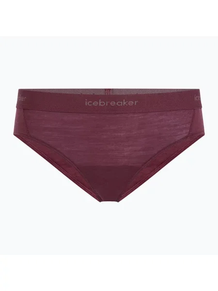 Chiloți termoactivi pentru femei Icebreaker Merino Cool-Lite Sprite Hipster dark berry