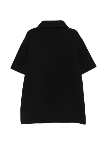 Koszulka polo dziecięca Balmain czarna