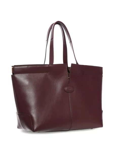 Geanta de piele Tod's din piele maro
