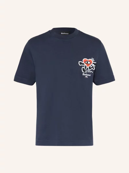 Barbour Tričko Mul Camping tmavě modrá