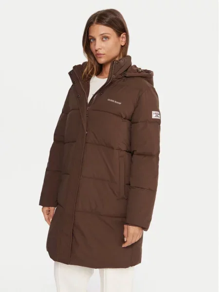 Guess Jeans Zimska jakna rjava