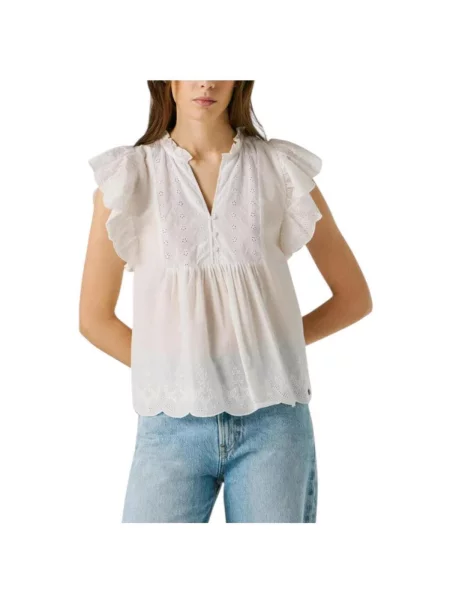 Blúzka Pepe Jeans biela