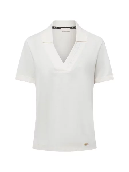 Liu Jo Collection Koszulka Kobiety jednolity S biały