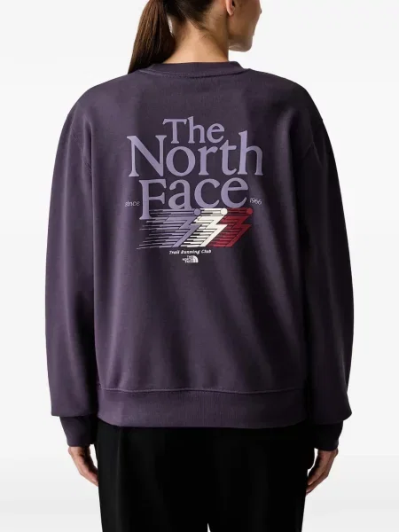Pulover The North Face cu imagine retro violet