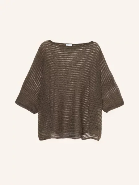 Dzianinowy sweter Iris Von Arnim szary