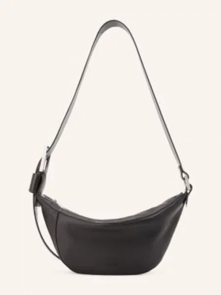 Allsaints Kabelka Přes Rameno Luna Crossbody / stříbrná černá
