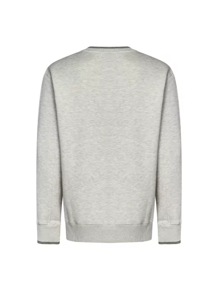Bluza Autry w paski z nadrukiem szara